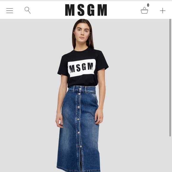 Authentic MSGM Tshirt, made in Italy - Picture 2 of 10